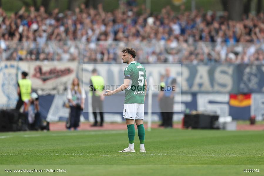 Sachs-Stadion, Schweinfurt, 18.04.2026, sport, Fussball, DFB, 34. Spieltag, 3. Liga, F.C. Hansa Rostock, 1. FC Schweinfurt 1905 - Bild-ID: 2553142