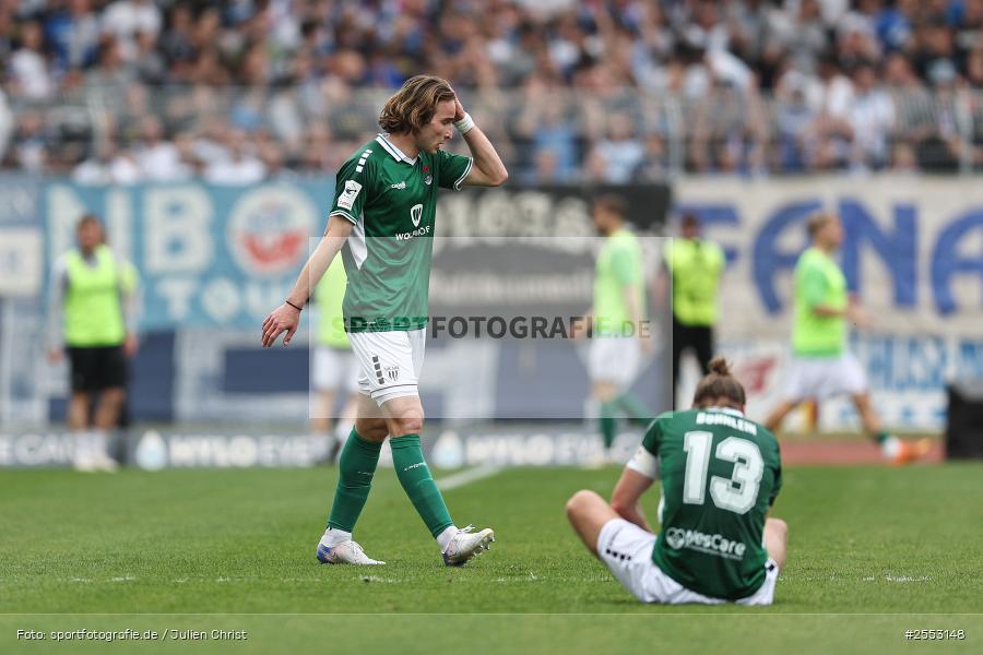 Sachs-Stadion, Schweinfurt, 18.04.2026, sport, Fussball, DFB, 34. Spieltag, 3. Liga, F.C. Hansa Rostock, 1. FC Schweinfurt 1905 - Bild-ID: 2553148