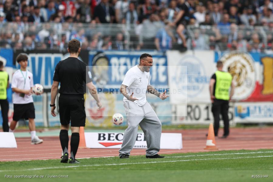 Sachs-Stadion, Schweinfurt, 18.04.2026, sport, Fussball, DFB, 34. Spieltag, 3. Liga, F.C. Hansa Rostock, 1. FC Schweinfurt 1905 - Bild-ID: 2553149