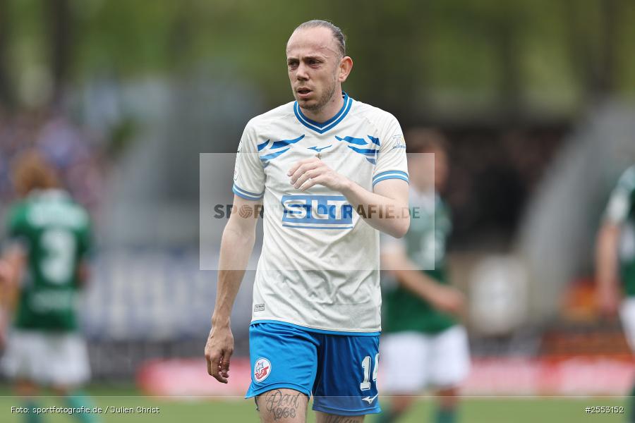 Sachs-Stadion, Schweinfurt, 18.04.2026, sport, Fussball, DFB, 34. Spieltag, 3. Liga, F.C. Hansa Rostock, 1. FC Schweinfurt 1905 - Bild-ID: 2553152