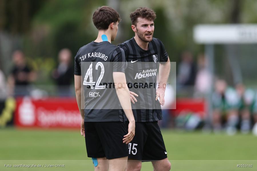 Fundamentum Sportpark, Karlburg, 18.04.2026, sport, Fussball, Landesliga Nordwest, 30. Spieltag, SV Alemannia Haibach, TSV Karlburg - Bild-ID: 2553162