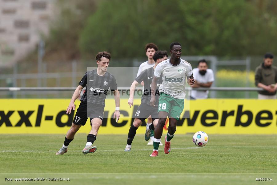 Fundamentum Sportpark, Karlburg, 18.04.2026, sport, Fussball, Landesliga Nordwest, 30. Spieltag, SV Alemannia Haibach, TSV Karlburg - Bild-ID: 2553174