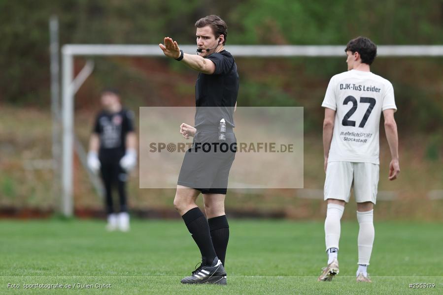 Kohlenberg-Arena, Fuchsstadt, 18.04.2026, sport, Fussball, Landesliga Nordwest, 30. Spieltag, TuS 1893 Aschaffenburg-Leider, 1. FC Fuchsstadt - Bild-ID: 2553179