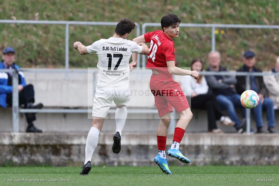 Kohlenberg-Arena, Fuchsstadt, 18.04.2026, sport, Fussball, Landesliga Nordwest, 30. Spieltag, TuS 1893 Aschaffenburg-Leider, 1. FC Fuchsstadt - Bild-ID: 2553180