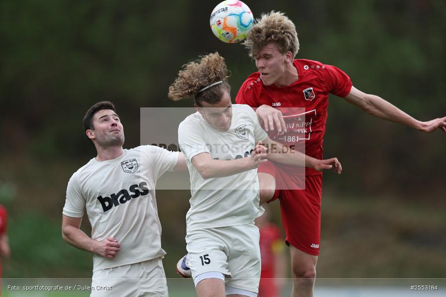 Kohlenberg-Arena, Fuchsstadt, 18.04.2026, sport, Fussball, Landesliga Nordwest, 30. Spieltag, TuS 1893 Aschaffenburg-Leider, 1. FC Fuchsstadt - Bild-ID: 2553184