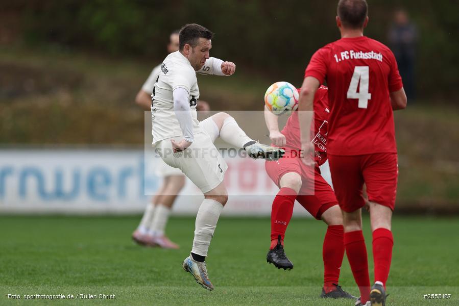 Kohlenberg-Arena, Fuchsstadt, 18.04.2026, sport, Fussball, Landesliga Nordwest, 30. Spieltag, TuS 1893 Aschaffenburg-Leider, 1. FC Fuchsstadt - Bild-ID: 2553187