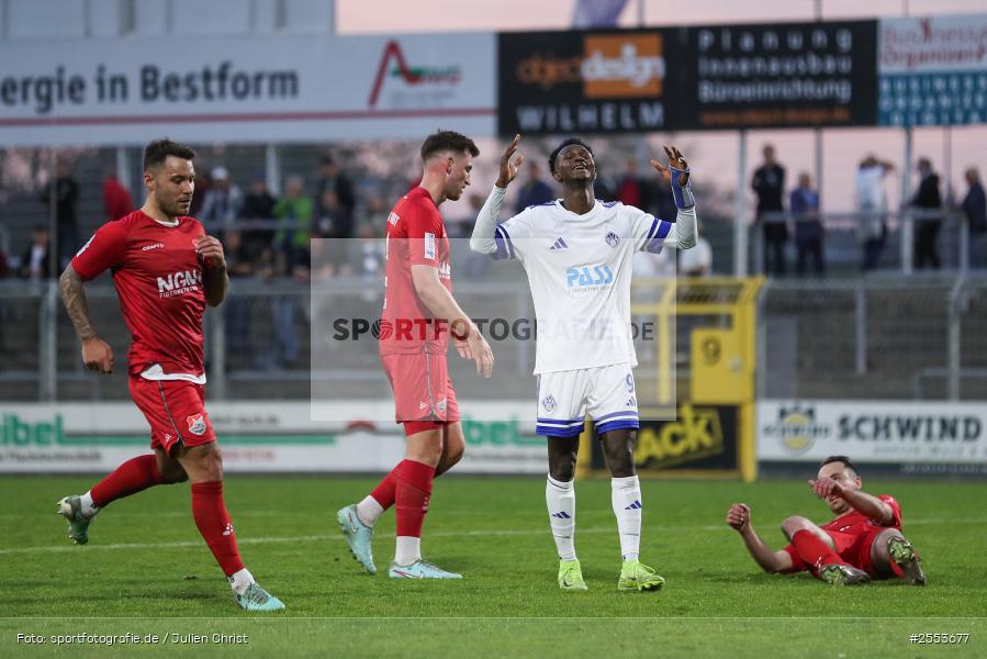 sport, TSV Aubstadt, Stadion am Schönbusch, SV Viktoria Aschaffenburg, Regionalliga Bayern, Fussball, BFV, Aschaffenburg, 29. Spieltag, 17.04.2026 - Bild-ID: 2553677