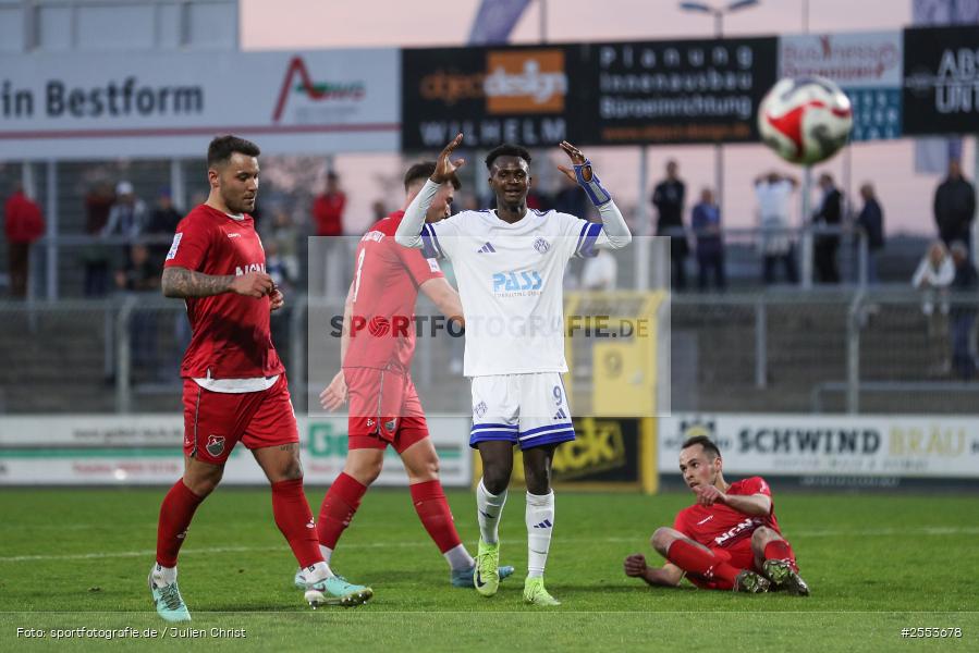 sport, TSV Aubstadt, Stadion am Schönbusch, SV Viktoria Aschaffenburg, Regionalliga Bayern, Fussball, BFV, Aschaffenburg, 29. Spieltag, 17.04.2026 - Bild-ID: 2553678
