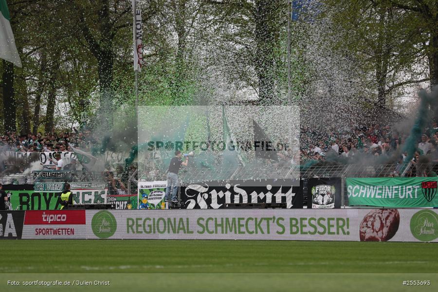 sport, Schweinfurt, Sachs-Stadion, Fussball, F.C. Hansa Rostock, DFB, 34. Spieltag, 3. Liga, 18.04.2026, 1. FC Schweinfurt 1905 - Bild-ID: 2553693
