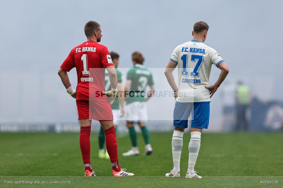 sport, Schweinfurt, Sachs-Stadion, Fussball, F.C. Hansa Rostock, DFB, 34. Spieltag, 3. Liga, 18.04.2026, 1. FC Schweinfurt 1905 - Bild-ID: 2553728