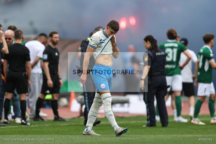 sport, Schweinfurt, Sachs-Stadion, Fussball, F.C. Hansa Rostock, DFB, 34. Spieltag, 3. Liga, 18.04.2026, 1. FC Schweinfurt 1905 - Bild-ID: 2553733
