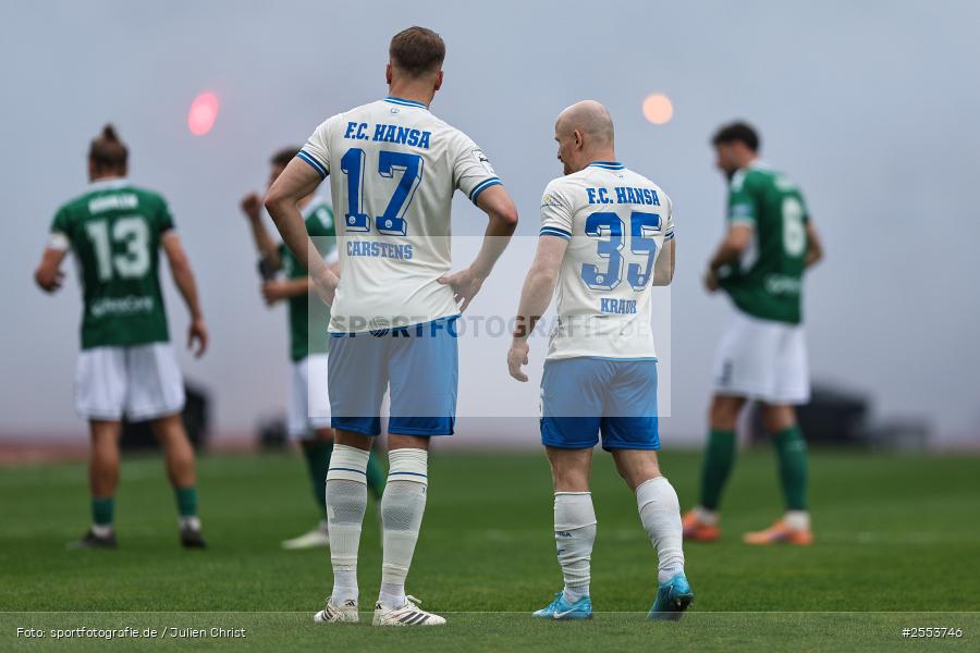 sport, Schweinfurt, Sachs-Stadion, Fussball, F.C. Hansa Rostock, DFB, 34. Spieltag, 3. Liga, 18.04.2026, 1. FC Schweinfurt 1905 - Bild-ID: 2553746