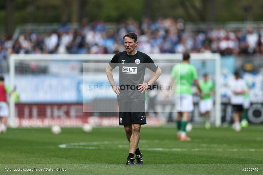 sport, Schweinfurt, Sachs-Stadion, Fussball, F.C. Hansa Rostock, DFB, 34. Spieltag, 3. Liga, 18.04.2026, 1. FC Schweinfurt 1905 - Bild-ID: 2553748