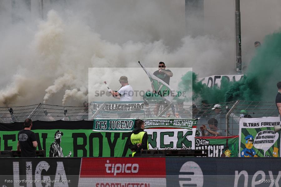 sport, Schweinfurt, Sachs-Stadion, Fussball, F.C. Hansa Rostock, DFB, 34. Spieltag, 3. Liga, 18.04.2026, 1. FC Schweinfurt 1905 - Bild-ID: 2553767