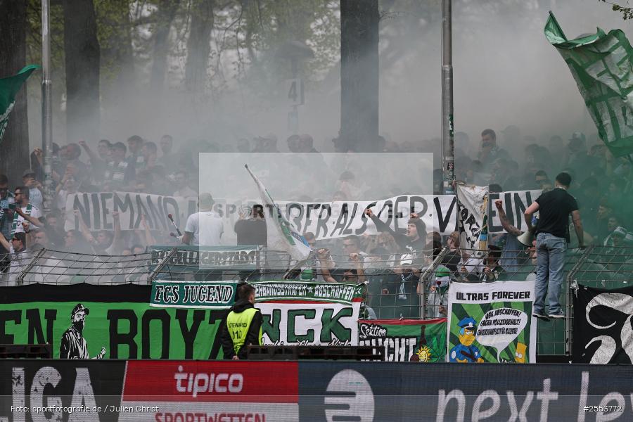 sport, Schweinfurt, Sachs-Stadion, Fussball, F.C. Hansa Rostock, DFB, 34. Spieltag, 3. Liga, 18.04.2026, 1. FC Schweinfurt 1905 - Bild-ID: 2553772