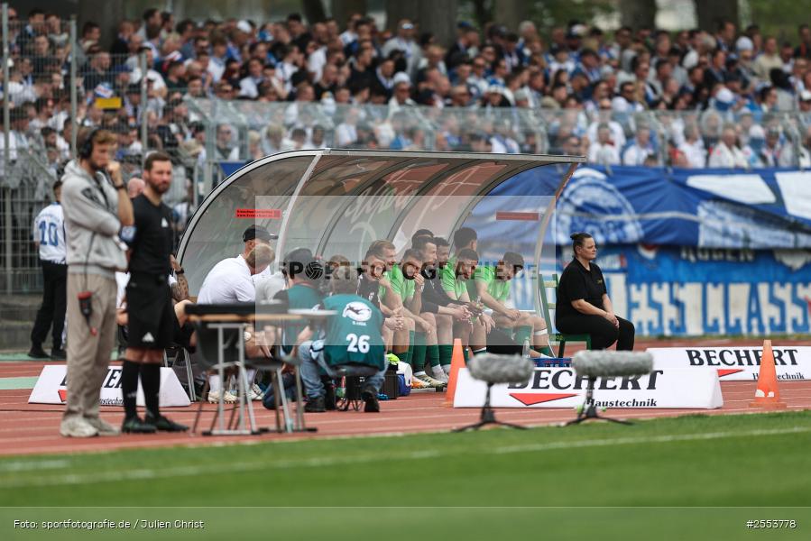 sport, Schweinfurt, Sachs-Stadion, Fussball, F.C. Hansa Rostock, DFB, 34. Spieltag, 3. Liga, 18.04.2026, 1. FC Schweinfurt 1905 - Bild-ID: 2553778