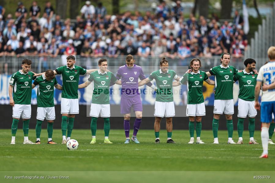 sport, Schweinfurt, Sachs-Stadion, Fussball, F.C. Hansa Rostock, DFB, 34. Spieltag, 3. Liga, 18.04.2026, 1. FC Schweinfurt 1905 - Bild-ID: 2553779