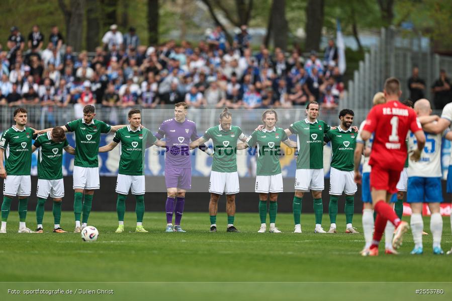 sport, Schweinfurt, Sachs-Stadion, Fussball, F.C. Hansa Rostock, DFB, 34. Spieltag, 3. Liga, 18.04.2026, 1. FC Schweinfurt 1905 - Bild-ID: 2553780