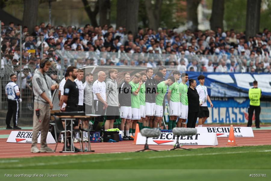 sport, Schweinfurt, Sachs-Stadion, Fussball, F.C. Hansa Rostock, DFB, 34. Spieltag, 3. Liga, 18.04.2026, 1. FC Schweinfurt 1905 - Bild-ID: 2553782