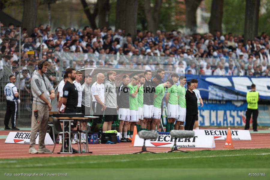 sport, Schweinfurt, Sachs-Stadion, Fussball, F.C. Hansa Rostock, DFB, 34. Spieltag, 3. Liga, 18.04.2026, 1. FC Schweinfurt 1905 - Bild-ID: 2553783