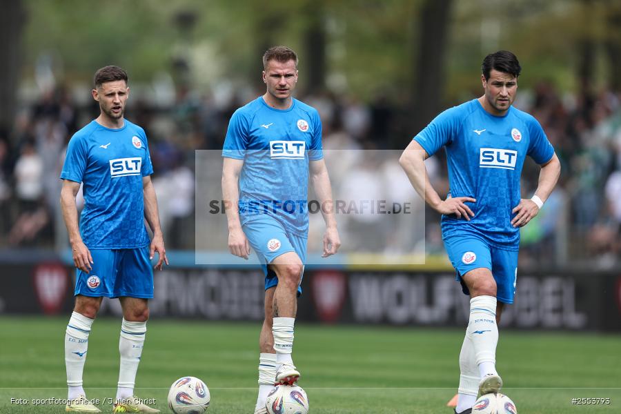 sport, Schweinfurt, Sachs-Stadion, Fussball, F.C. Hansa Rostock, DFB, 34. Spieltag, 3. Liga, 18.04.2026, 1. FC Schweinfurt 1905 - Bild-ID: 2553793