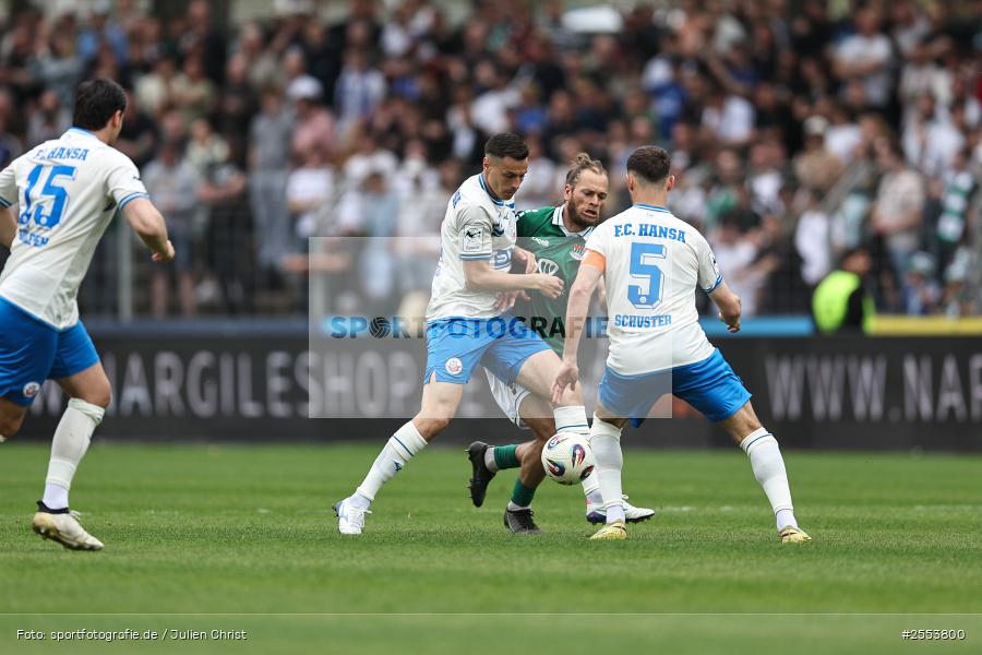 sport, Schweinfurt, Sachs-Stadion, Fussball, F.C. Hansa Rostock, DFB, 34. Spieltag, 3. Liga, 18.04.2026, 1. FC Schweinfurt 1905 - Bild-ID: 2553800