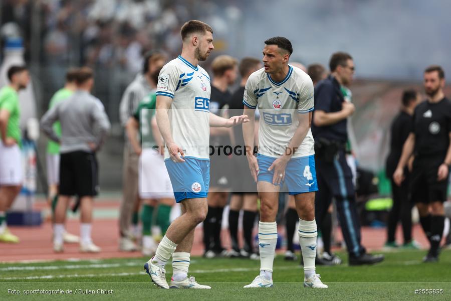 sport, Schweinfurt, Sachs-Stadion, Fussball, F.C. Hansa Rostock, DFB, 34. Spieltag, 3. Liga, 18.04.2026, 1. FC Schweinfurt 1905 - Bild-ID: 2553835