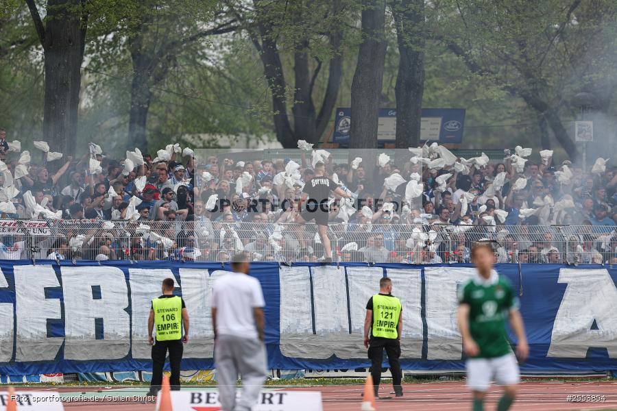 sport, Schweinfurt, Sachs-Stadion, Fussball, F.C. Hansa Rostock, DFB, 34. Spieltag, 3. Liga, 18.04.2026, 1. FC Schweinfurt 1905 - Bild-ID: 2553854