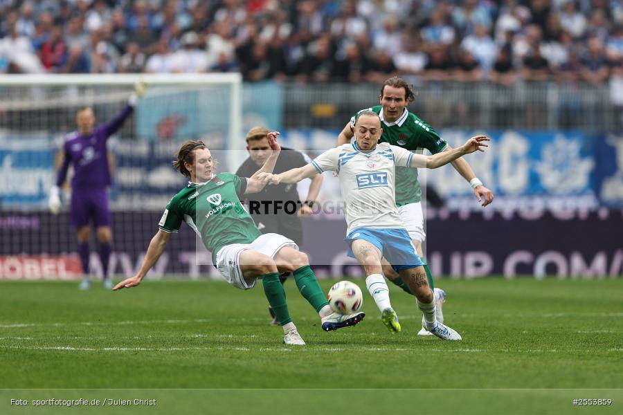 sport, Schweinfurt, Sachs-Stadion, Fussball, F.C. Hansa Rostock, DFB, 34. Spieltag, 3. Liga, 18.04.2026, 1. FC Schweinfurt 1905 - Bild-ID: 2553859