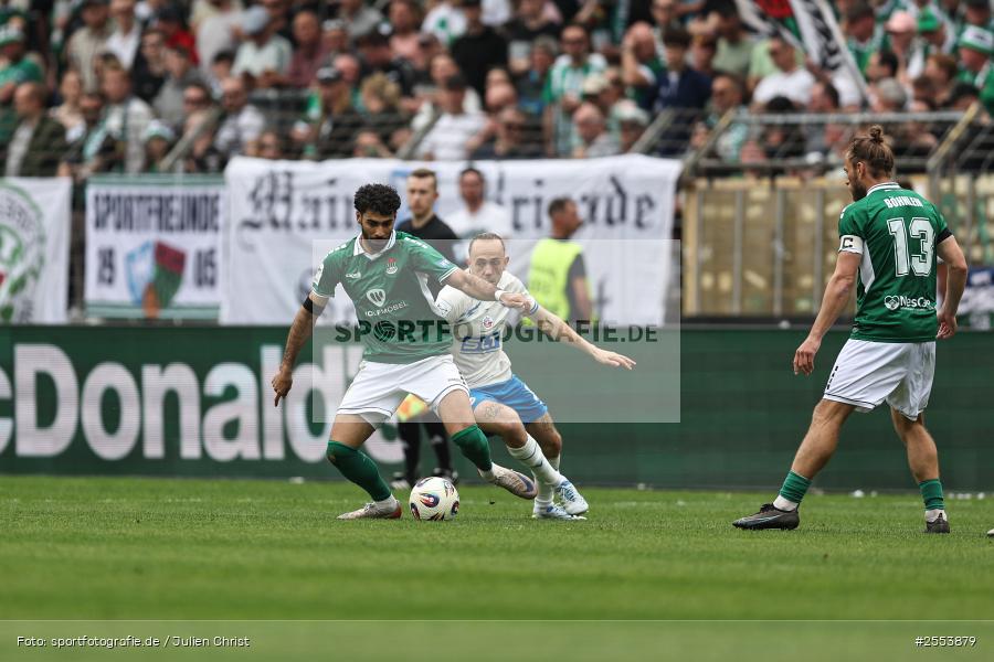 sport, Schweinfurt, Sachs-Stadion, Fussball, F.C. Hansa Rostock, DFB, 34. Spieltag, 3. Liga, 18.04.2026, 1. FC Schweinfurt 1905 - Bild-ID: 2553879