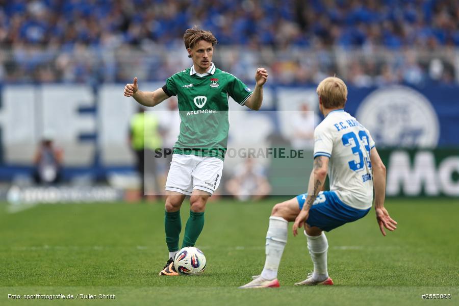 sport, Schweinfurt, Sachs-Stadion, Fussball, F.C. Hansa Rostock, DFB, 34. Spieltag, 3. Liga, 18.04.2026, 1. FC Schweinfurt 1905 - Bild-ID: 2553883