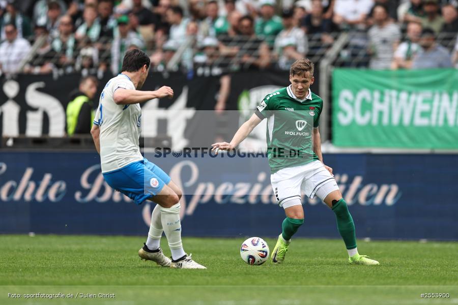 sport, Schweinfurt, Sachs-Stadion, Fussball, F.C. Hansa Rostock, DFB, 34. Spieltag, 3. Liga, 18.04.2026, 1. FC Schweinfurt 1905 - Bild-ID: 2553900