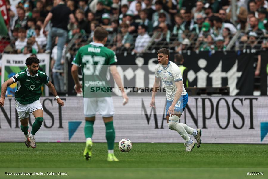 sport, Schweinfurt, Sachs-Stadion, Fussball, F.C. Hansa Rostock, DFB, 34. Spieltag, 3. Liga, 18.04.2026, 1. FC Schweinfurt 1905 - Bild-ID: 2553916