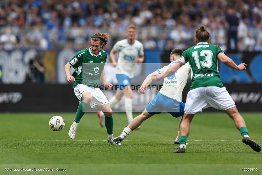 sport, Schweinfurt, Sachs-Stadion, Fussball, F.C. Hansa Rostock, DFB, 34. Spieltag, 3. Liga, 18.04.2026, 1. FC Schweinfurt 1905 - Bild-ID: 2553918