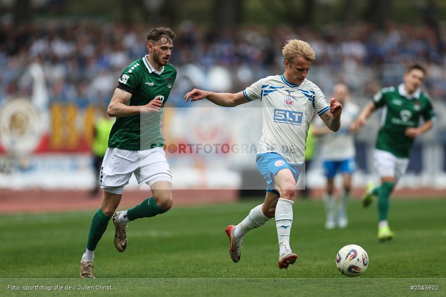 sport, Schweinfurt, Sachs-Stadion, Fussball, F.C. Hansa Rostock, DFB, 34. Spieltag, 3. Liga, 18.04.2026, 1. FC Schweinfurt 1905 - Bild-ID: 2553922
