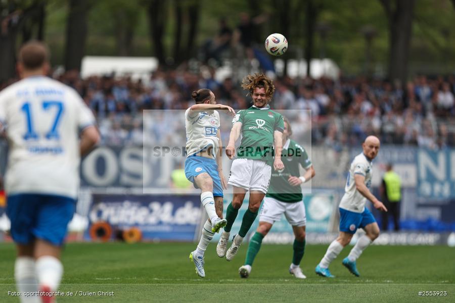 sport, Schweinfurt, Sachs-Stadion, Fussball, F.C. Hansa Rostock, DFB, 34. Spieltag, 3. Liga, 18.04.2026, 1. FC Schweinfurt 1905 - Bild-ID: 2553923