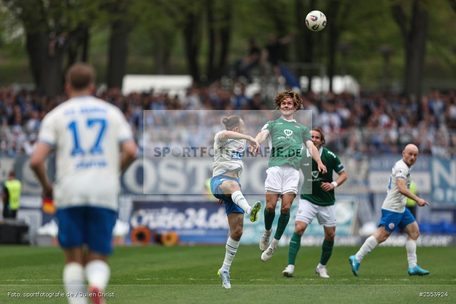 sport, Schweinfurt, Sachs-Stadion, Fussball, F.C. Hansa Rostock, DFB, 34. Spieltag, 3. Liga, 18.04.2026, 1. FC Schweinfurt 1905 - Bild-ID: 2553924