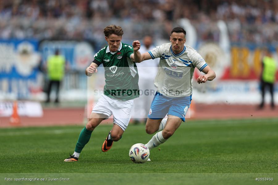 sport, Schweinfurt, Sachs-Stadion, Fussball, F.C. Hansa Rostock, DFB, 34. Spieltag, 3. Liga, 18.04.2026, 1. FC Schweinfurt 1905 - Bild-ID: 2553930