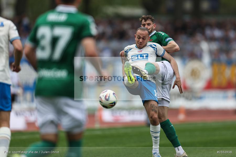 sport, Schweinfurt, Sachs-Stadion, Fussball, F.C. Hansa Rostock, DFB, 34. Spieltag, 3. Liga, 18.04.2026, 1. FC Schweinfurt 1905 - Bild-ID: 2553938