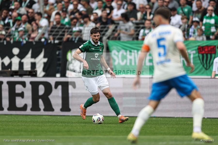 sport, Schweinfurt, Sachs-Stadion, Fussball, F.C. Hansa Rostock, DFB, 34. Spieltag, 3. Liga, 18.04.2026, 1. FC Schweinfurt 1905 - Bild-ID: 2553943