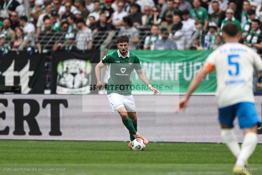 sport, Schweinfurt, Sachs-Stadion, Fussball, F.C. Hansa Rostock, DFB, 34. Spieltag, 3. Liga, 18.04.2026, 1. FC Schweinfurt 1905 - Bild-ID: 2553945