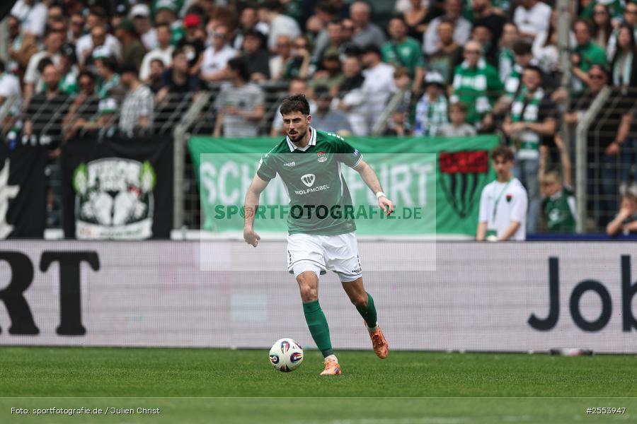 sport, Schweinfurt, Sachs-Stadion, Fussball, F.C. Hansa Rostock, DFB, 34. Spieltag, 3. Liga, 18.04.2026, 1. FC Schweinfurt 1905 - Bild-ID: 2553947