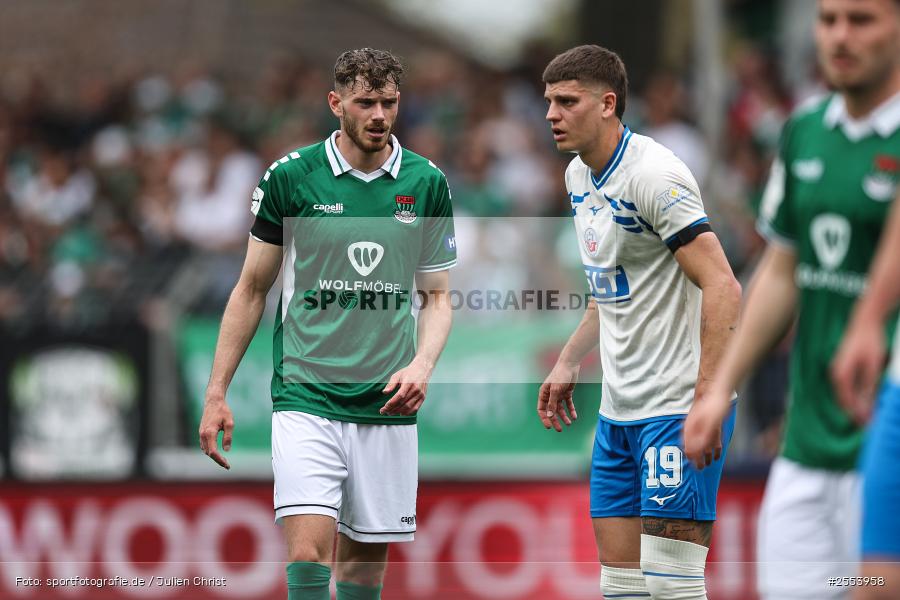 sport, Schweinfurt, Sachs-Stadion, Fussball, F.C. Hansa Rostock, DFB, 34. Spieltag, 3. Liga, 18.04.2026, 1. FC Schweinfurt 1905 - Bild-ID: 2553958