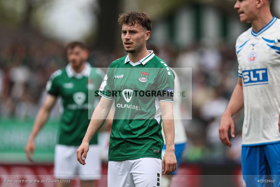 sport, Schweinfurt, Sachs-Stadion, Fussball, F.C. Hansa Rostock, DFB, 34. Spieltag, 3. Liga, 18.04.2026, 1. FC Schweinfurt 1905 - Bild-ID: 2553960