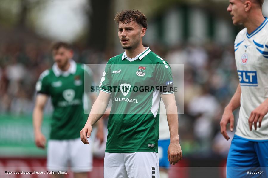 sport, Schweinfurt, Sachs-Stadion, Fussball, F.C. Hansa Rostock, DFB, 34. Spieltag, 3. Liga, 18.04.2026, 1. FC Schweinfurt 1905 - Bild-ID: 2553961