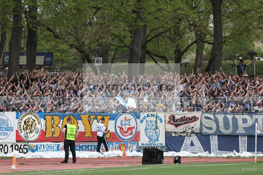 sport, Schweinfurt, Sachs-Stadion, Fussball, F.C. Hansa Rostock, DFB, 34. Spieltag, 3. Liga, 18.04.2026, 1. FC Schweinfurt 1905 - Bild-ID: 2553962