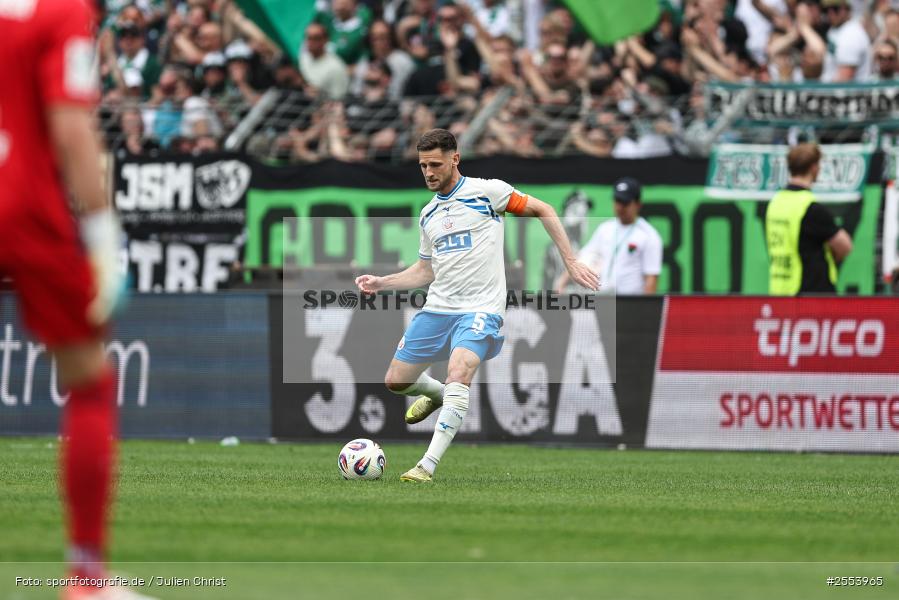 sport, Schweinfurt, Sachs-Stadion, Fussball, F.C. Hansa Rostock, DFB, 34. Spieltag, 3. Liga, 18.04.2026, 1. FC Schweinfurt 1905 - Bild-ID: 2553965