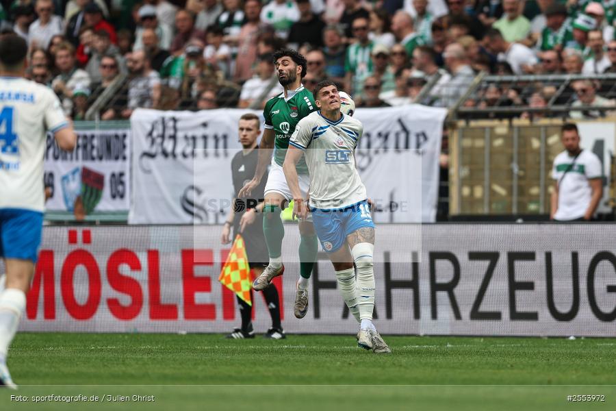 sport, Schweinfurt, Sachs-Stadion, Fussball, F.C. Hansa Rostock, DFB, 34. Spieltag, 3. Liga, 18.04.2026, 1. FC Schweinfurt 1905 - Bild-ID: 2553972