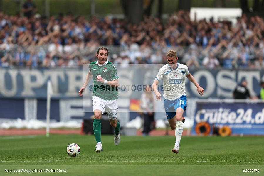 sport, Schweinfurt, Sachs-Stadion, Fussball, F.C. Hansa Rostock, DFB, 34. Spieltag, 3. Liga, 18.04.2026, 1. FC Schweinfurt 1905 - Bild-ID: 2553973