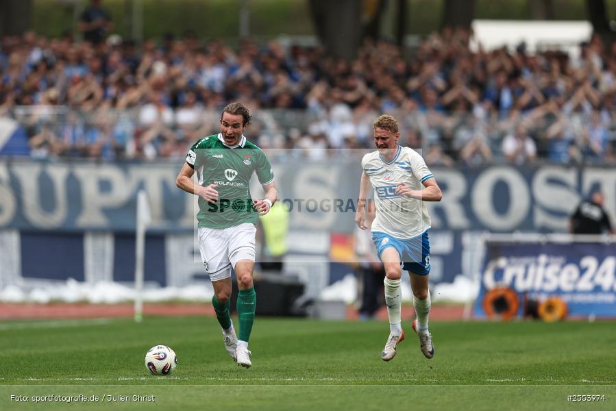 sport, Schweinfurt, Sachs-Stadion, Fussball, F.C. Hansa Rostock, DFB, 34. Spieltag, 3. Liga, 18.04.2026, 1. FC Schweinfurt 1905 - Bild-ID: 2553974